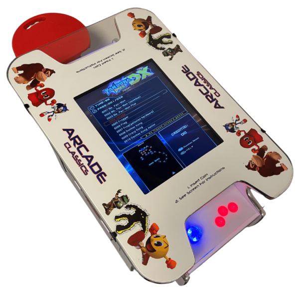 NEW ARCADE COCKTAIL MACHINE 516 IN 1 GAMES WHITE EDITION - Image 4