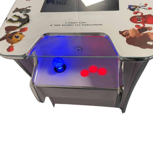 NEW ARCADE COCKTAIL MACHINE 516 IN 1 GAMES WHITE EDITION - Image 5