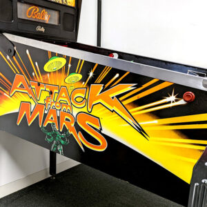 bally attack from mars pinball machine