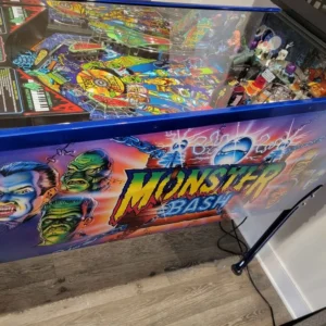 monster pinball game