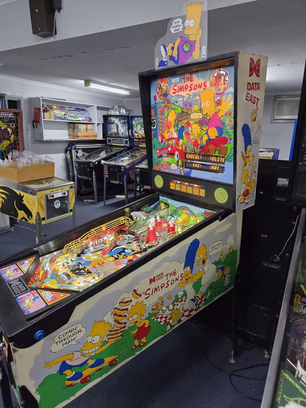 simpsons pinball machine for sale