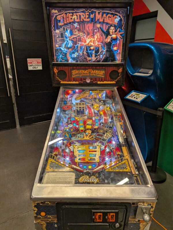 theater of magic pinball machine for sale